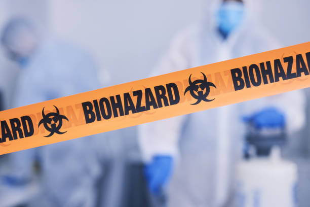 Professional Infectious Disease Decontamination technician working in Burlington, KY